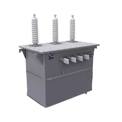 Τριφασικός μετασχηματιστής τοποθετημένος σε πόλο